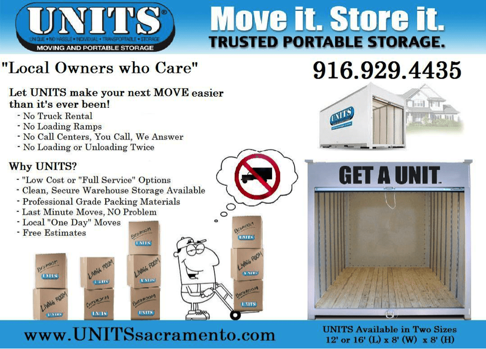 UNITS Portable Storage Flyer