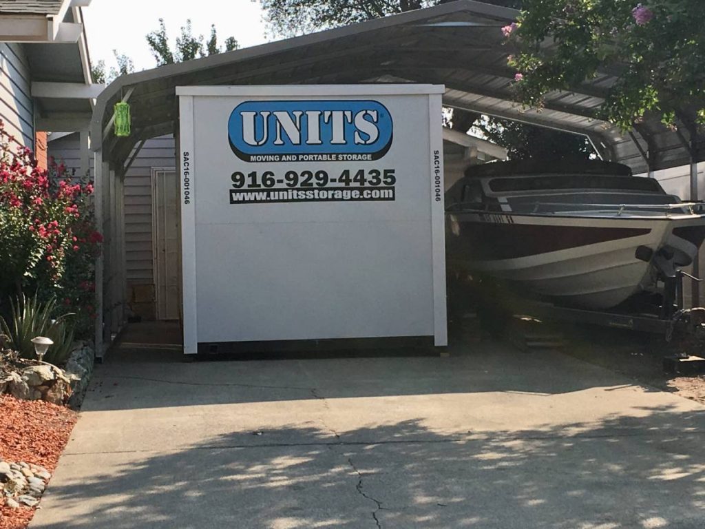 UNITS Can Deliver A Portable Storage Container Into Tight Spaces