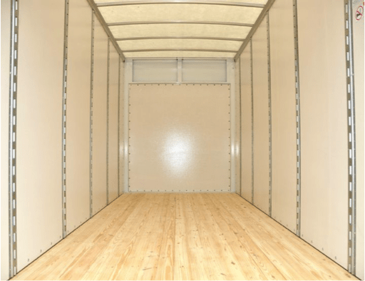 Storage capacity of a UNITS portable storage container for a Lodi, CA move